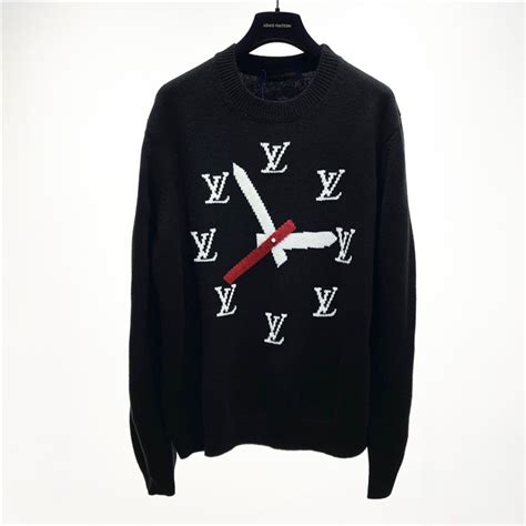 lv clock shirt|Sweaters, Sweatshirts & Hoodies for Men .